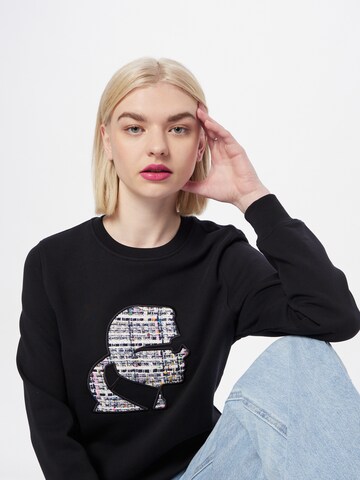 Karl Lagerfeld Sweatshirt in Zwart