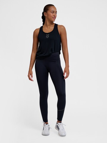 Hummel Skinny Sportsbukser 'COURT' i sort