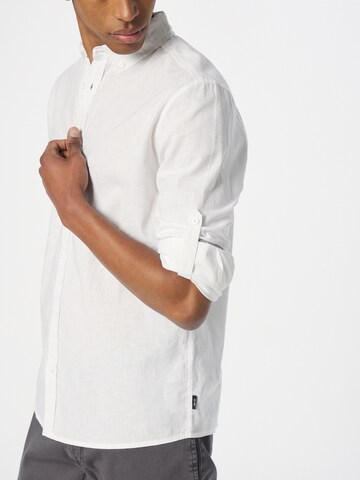 INDICODE JEANS Regular Fit Hemd 'Luan' in Weiß