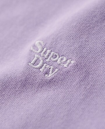 T-Shirt 'Mark' Superdry en violet