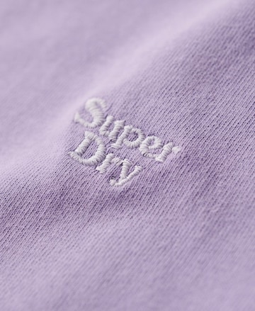 T-Shirt 'Mark' Superdry en violet
