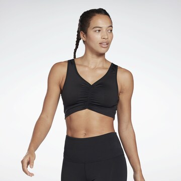 Reebok Sporttop in Zwart