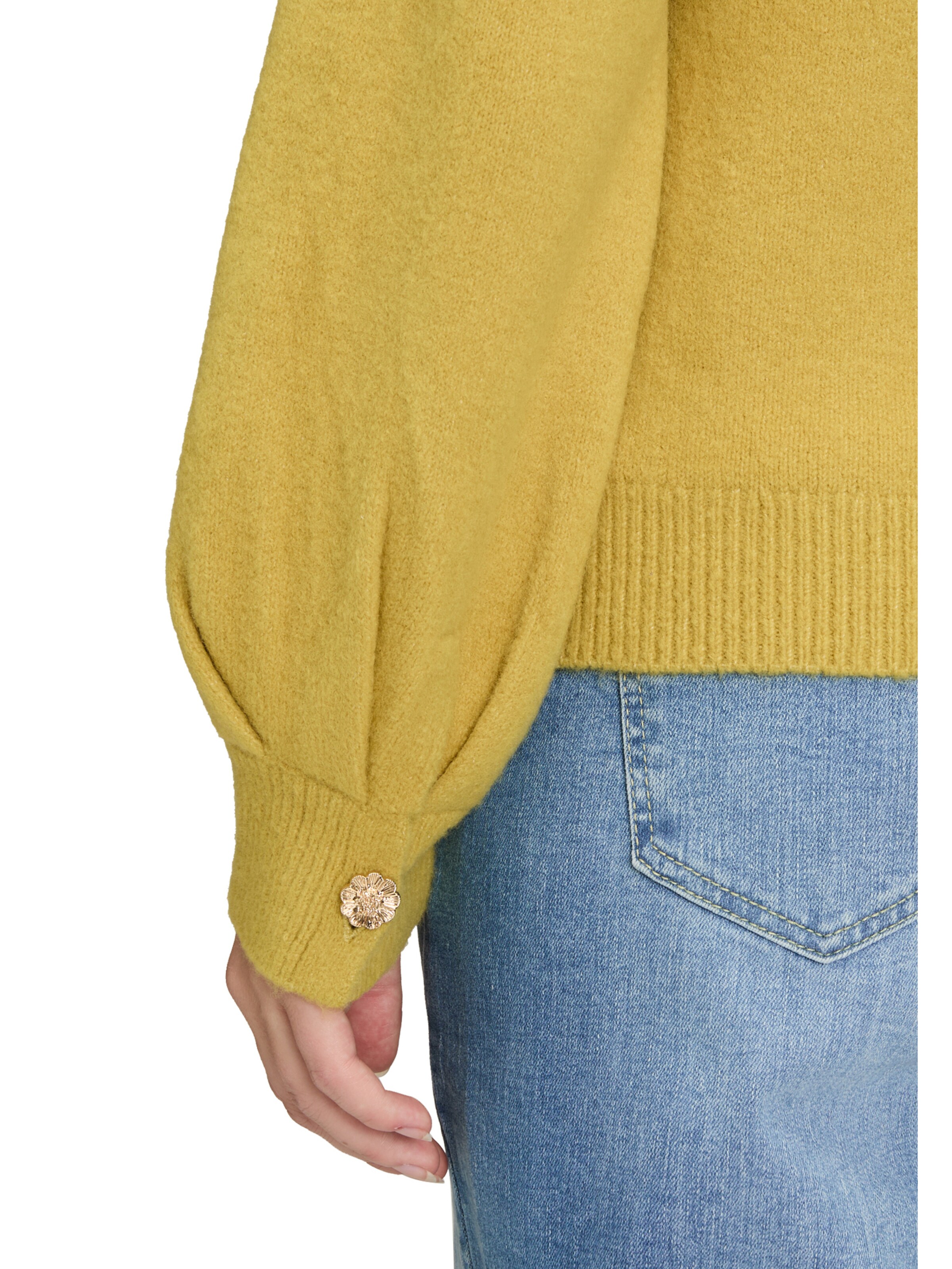 Cartoon Sweater in Gold