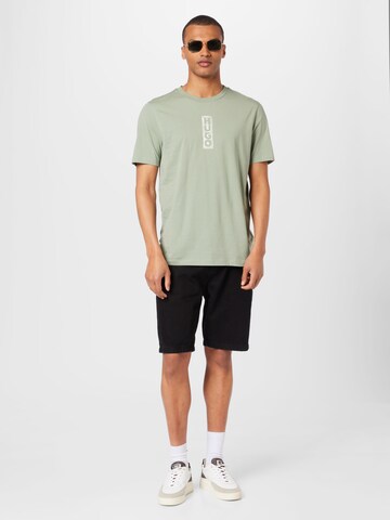 T-Shirt 'Dalbula' HUGO en vert