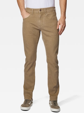 Mavi Slim fit Jeans 'JAKE' in Brown: front