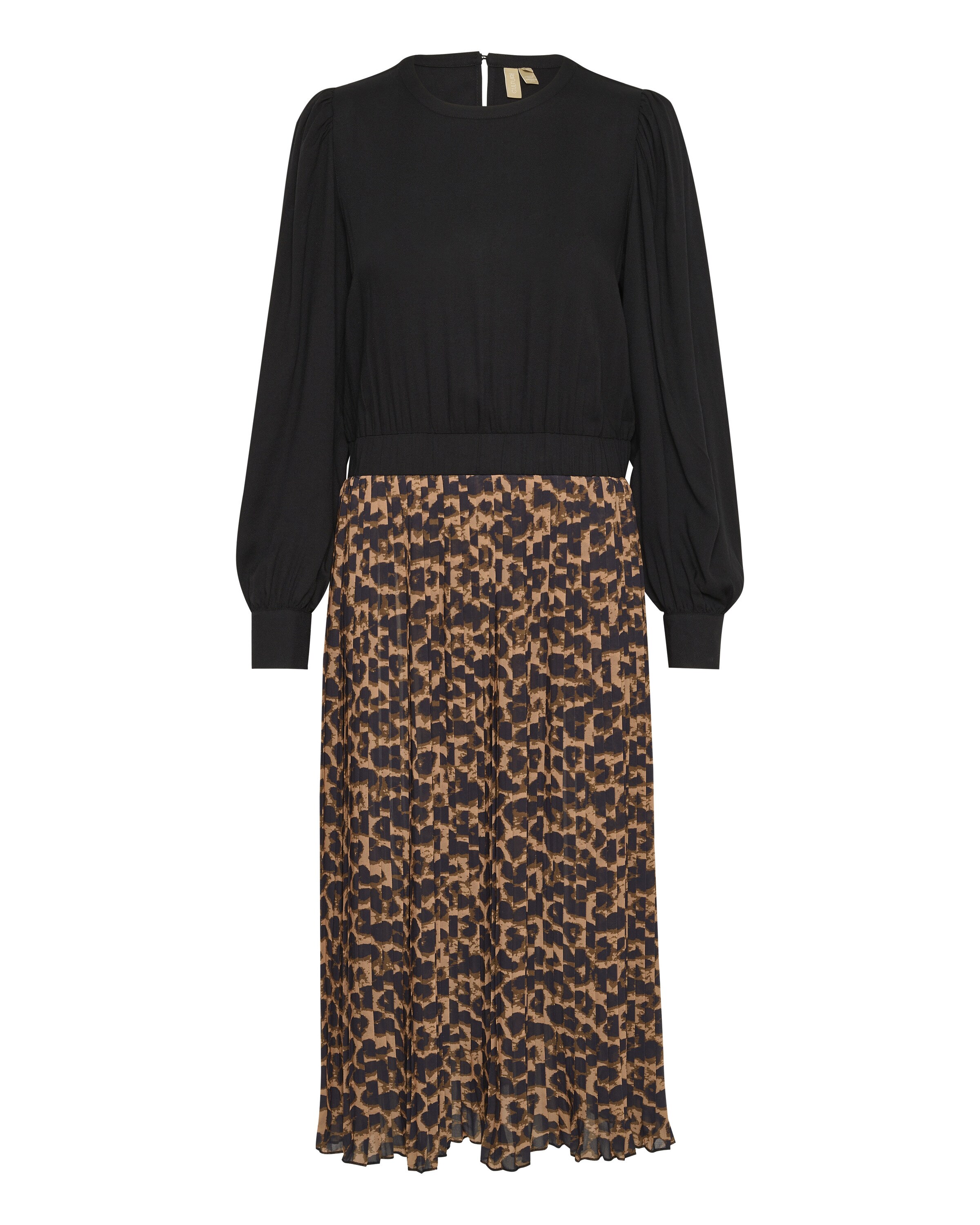 CULTURE Kjole 'carly' i sort: forside