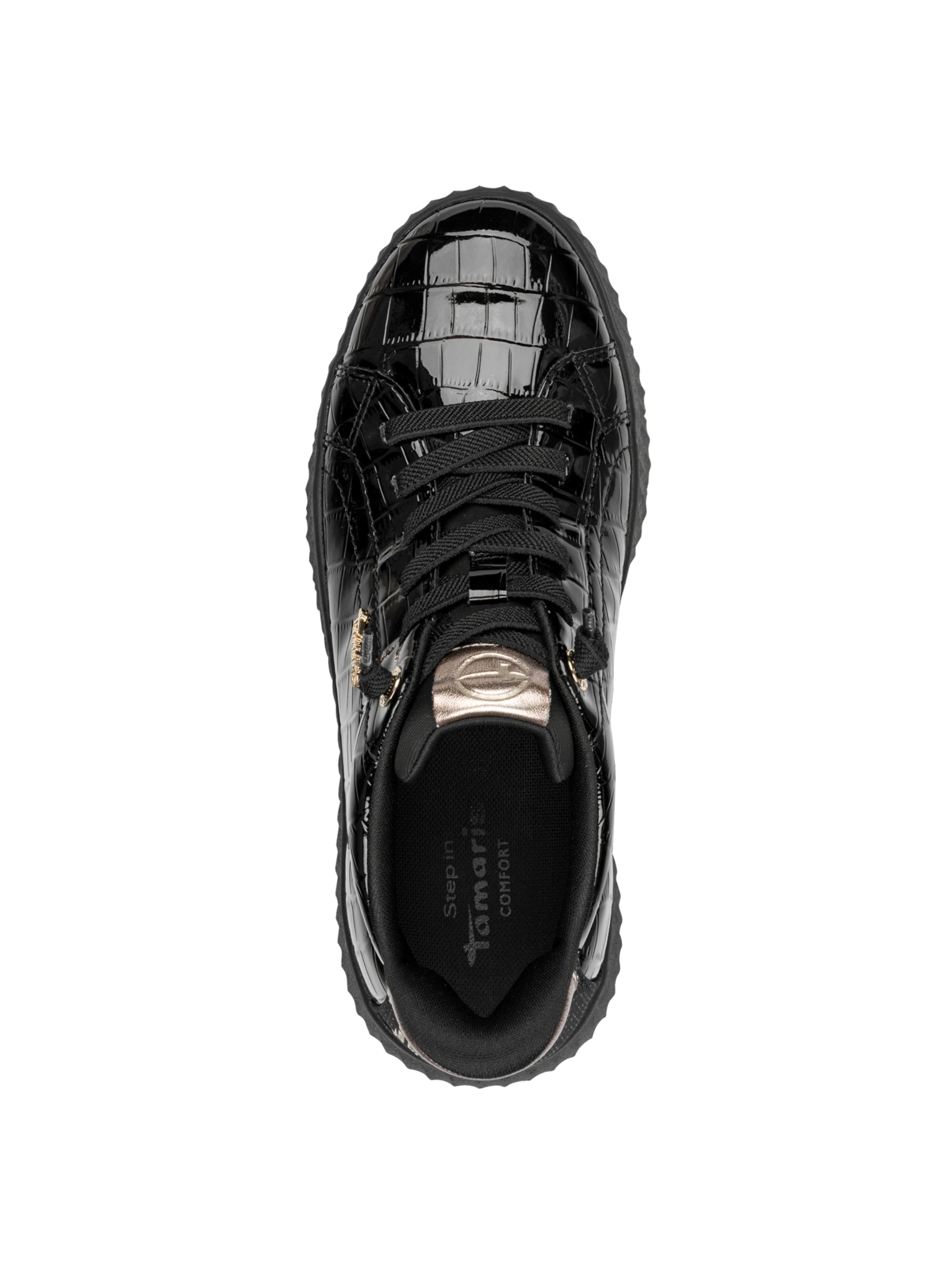 Baskets basses Tamaris en noir