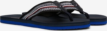 TOMMY HILFIGER T-Bar Sandals in Blue