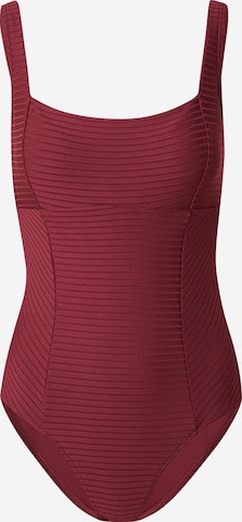 RIP CURL Bralette Swimsuit in Red: front