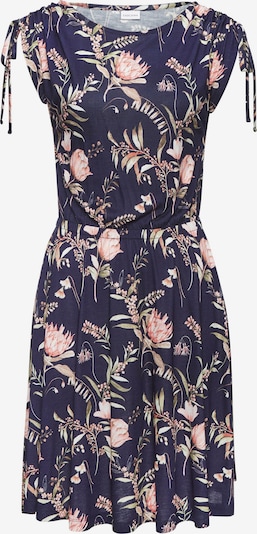 VIVANCE Ljetna haljina u morsko plava / maslinasta / roza, Pregled proizvoda