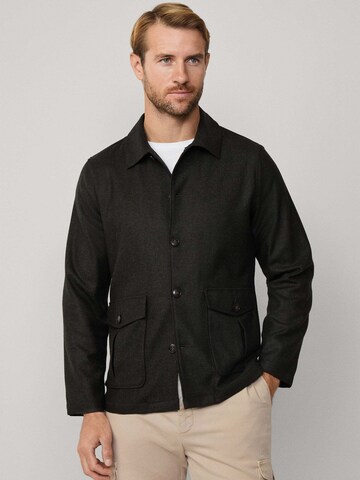 Hackett London Tussenjas in Groen: voorkant