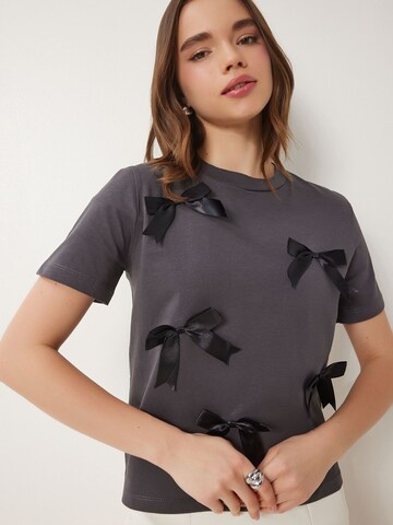 T-shirt Happiness İstanbul en gris : devant