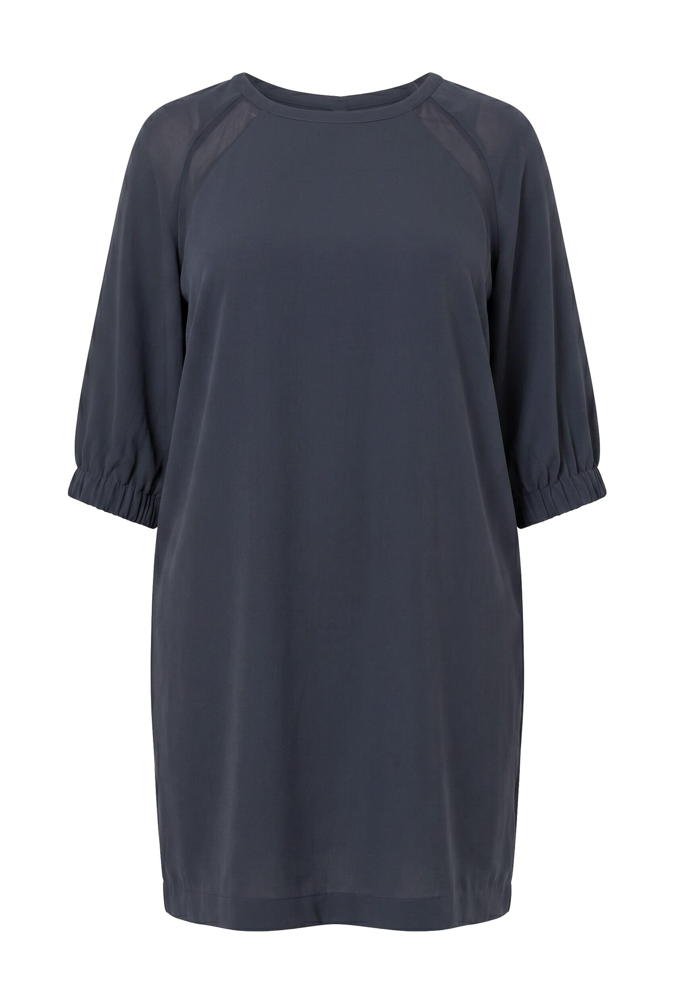 Ulla Popken Kleid in Blau: Vorderseite