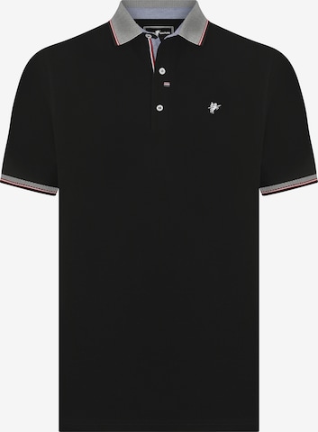 DENIM CULTURE T-shirt 'Luigi' i svart: framsida