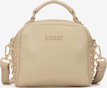 Kazar Handbag in Beige: front