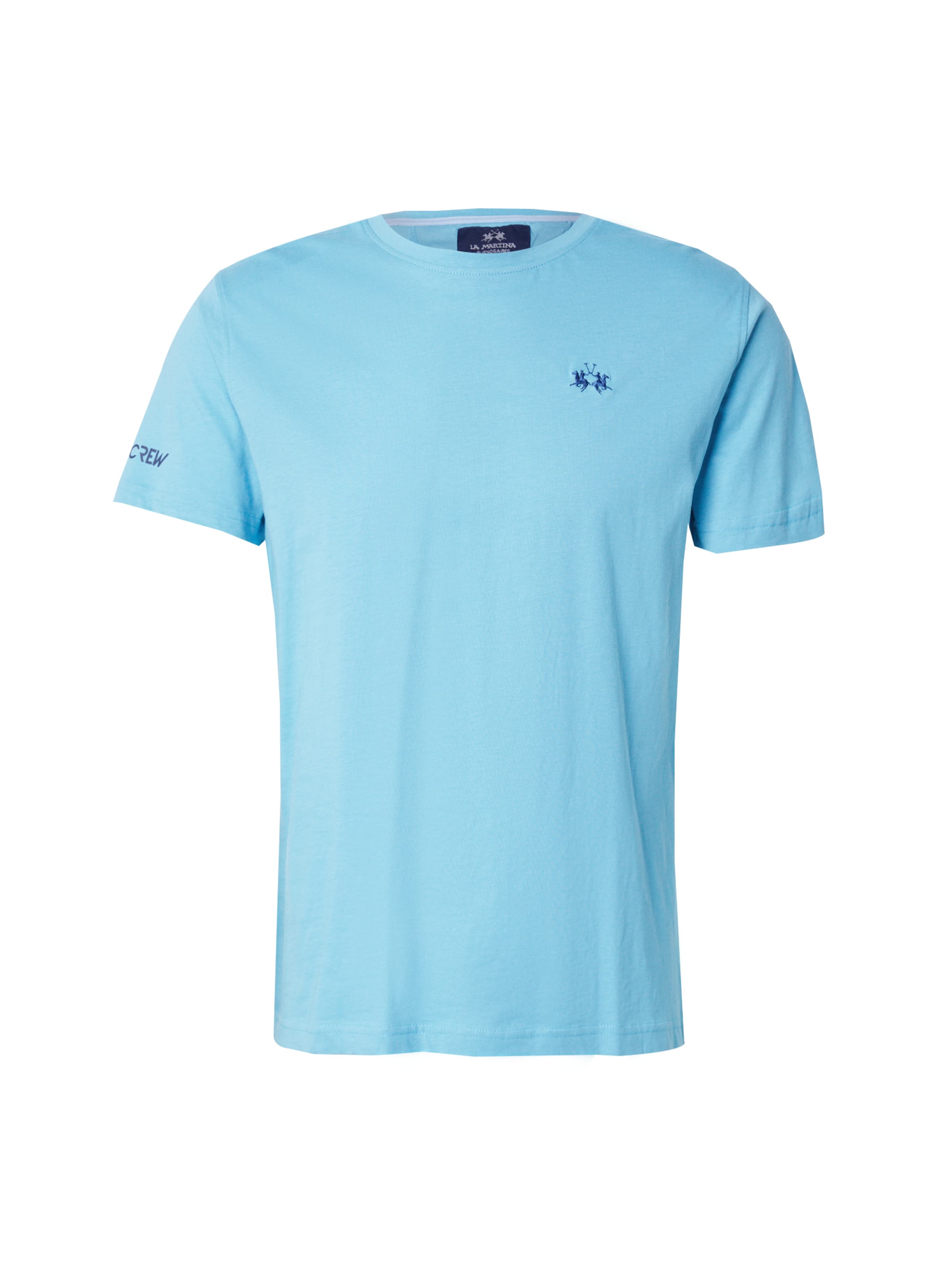 La Martina Tričko - Modrá: predná strana