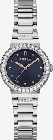 FURLA Analoog horloge 'Tortona' in Zilver: voorkant