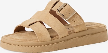 Tamaris Muiltjes in Beige: voorkant