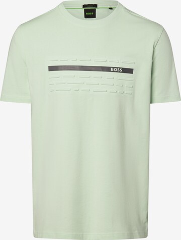 BOSS Shirt 'Tee 4' in Grün: predná strana