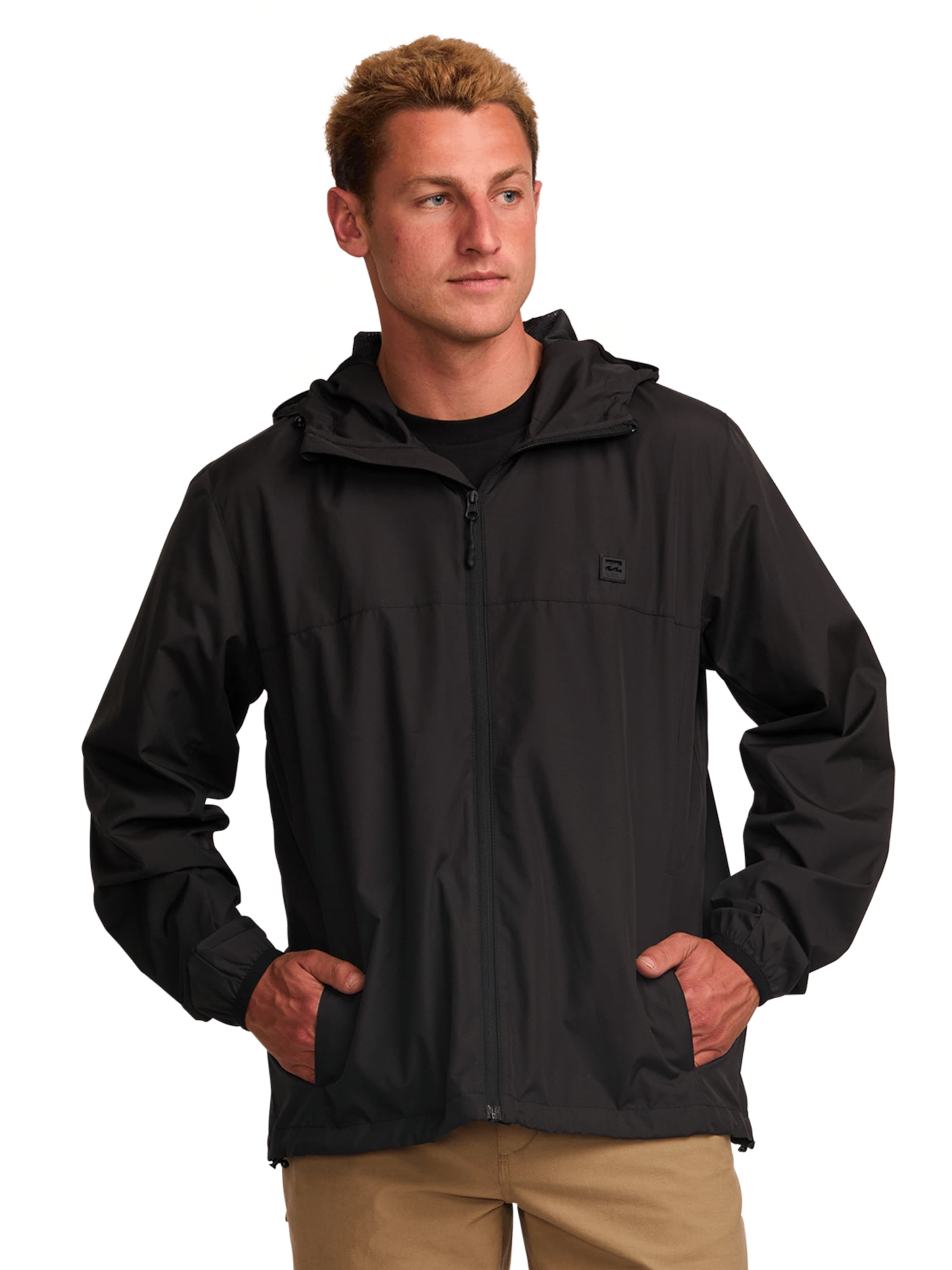 BILLABONG Between-Season Jacket 'Transport' in Black: front