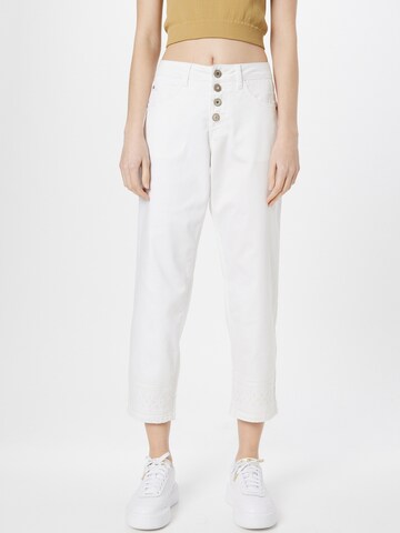 Cream Loosefit Jeans 'Matun' in Wit: voorkant