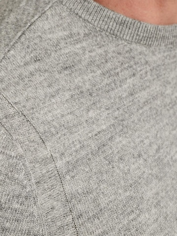 PME Legend - Jersey 'Pullover in a cotton blend' en gris