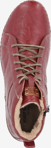 Bottines à lacets 'Felicia 01' JOSEF SEIBEL en rouge