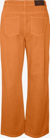 Noisy may Wide leg Jeans 'Amanda' in Orange