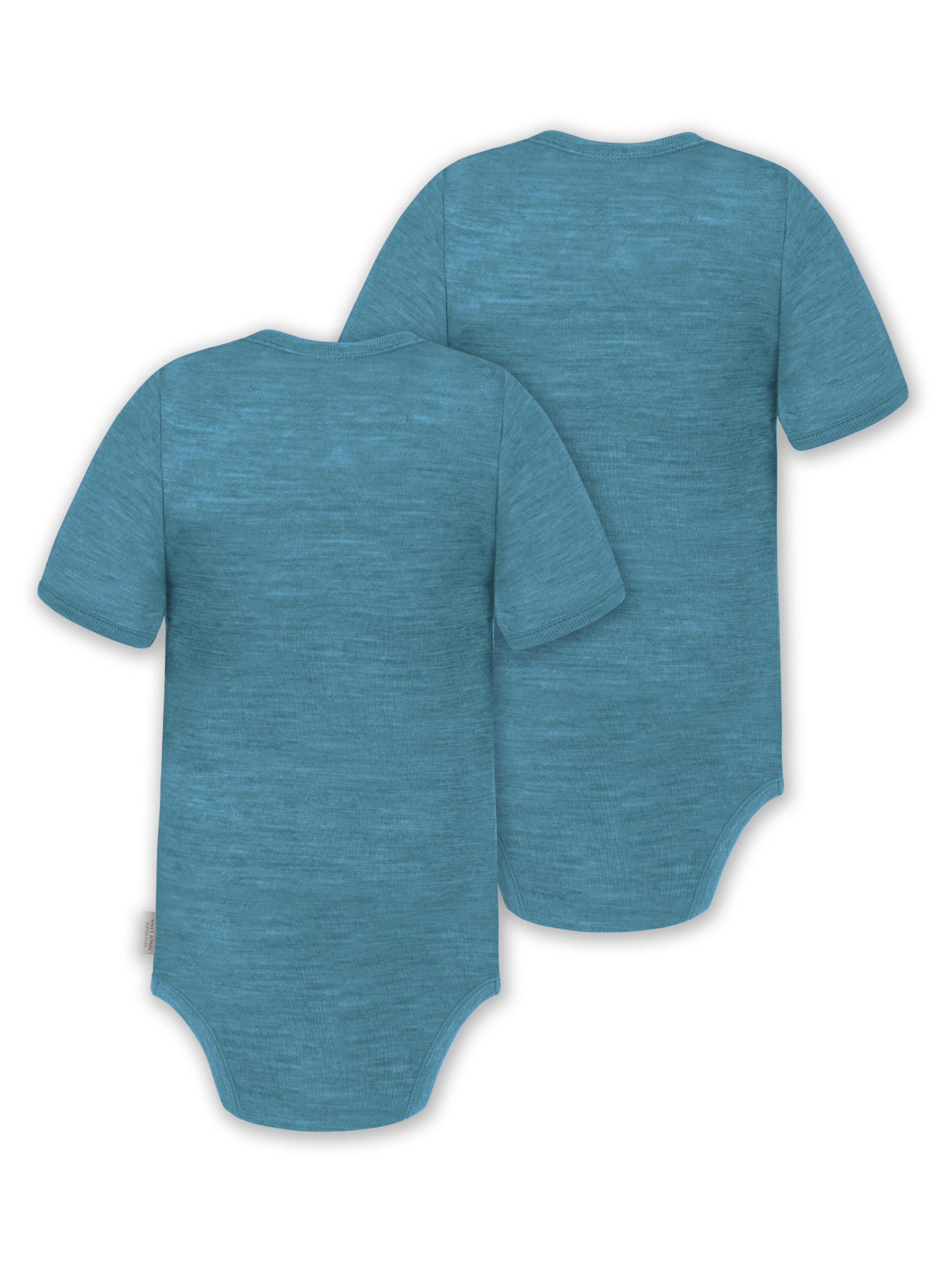 Barboteuse / body 'Tihoi' normani en bleu