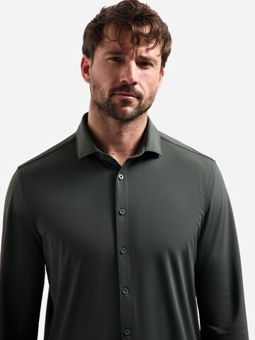 No Excess Regular fit Button Up Shirt 'Sedoc' in Grey