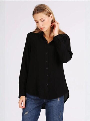 Chemisier Bigdart en noir : devant