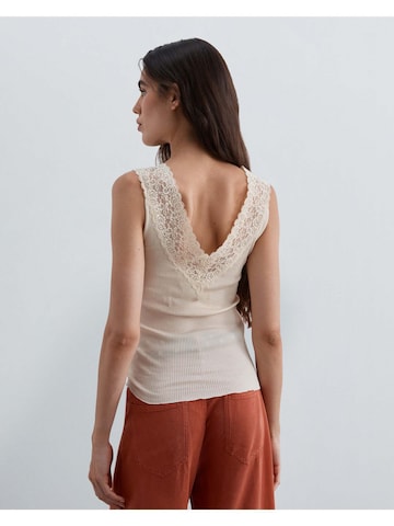 Maillot Scalpers en beige : derrière