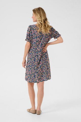 Cream Dress 'Linaa' in Mixed colours