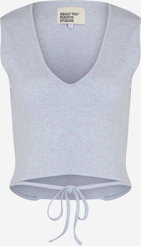 ABOUT YOU REBIRTH STUDIOS Top 'Tamara' in Blue: front
