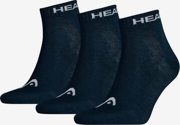 HEAD Athletic Socks in Blue: front