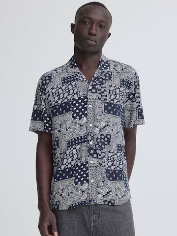 Regular fit Camicia ' BHAslak ' di BLEND in blu: frontale