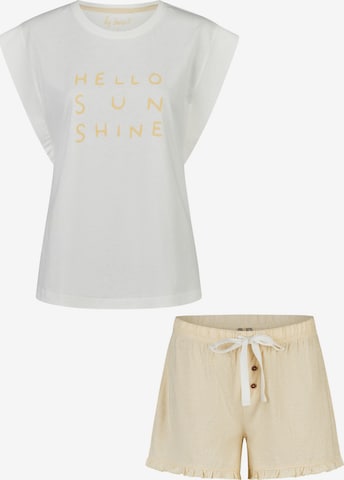 By Louise Pajama in White: front