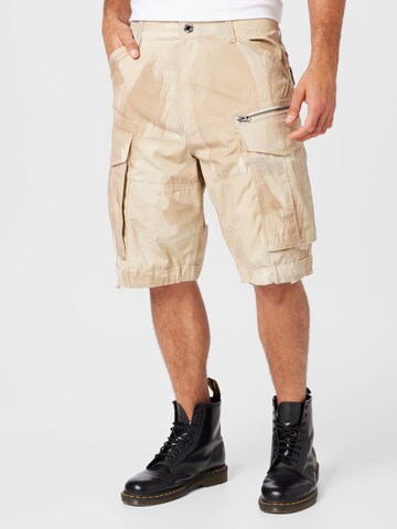 G-Star RAW Loosefit Shorts 'Rovic' in Beige: predná strana