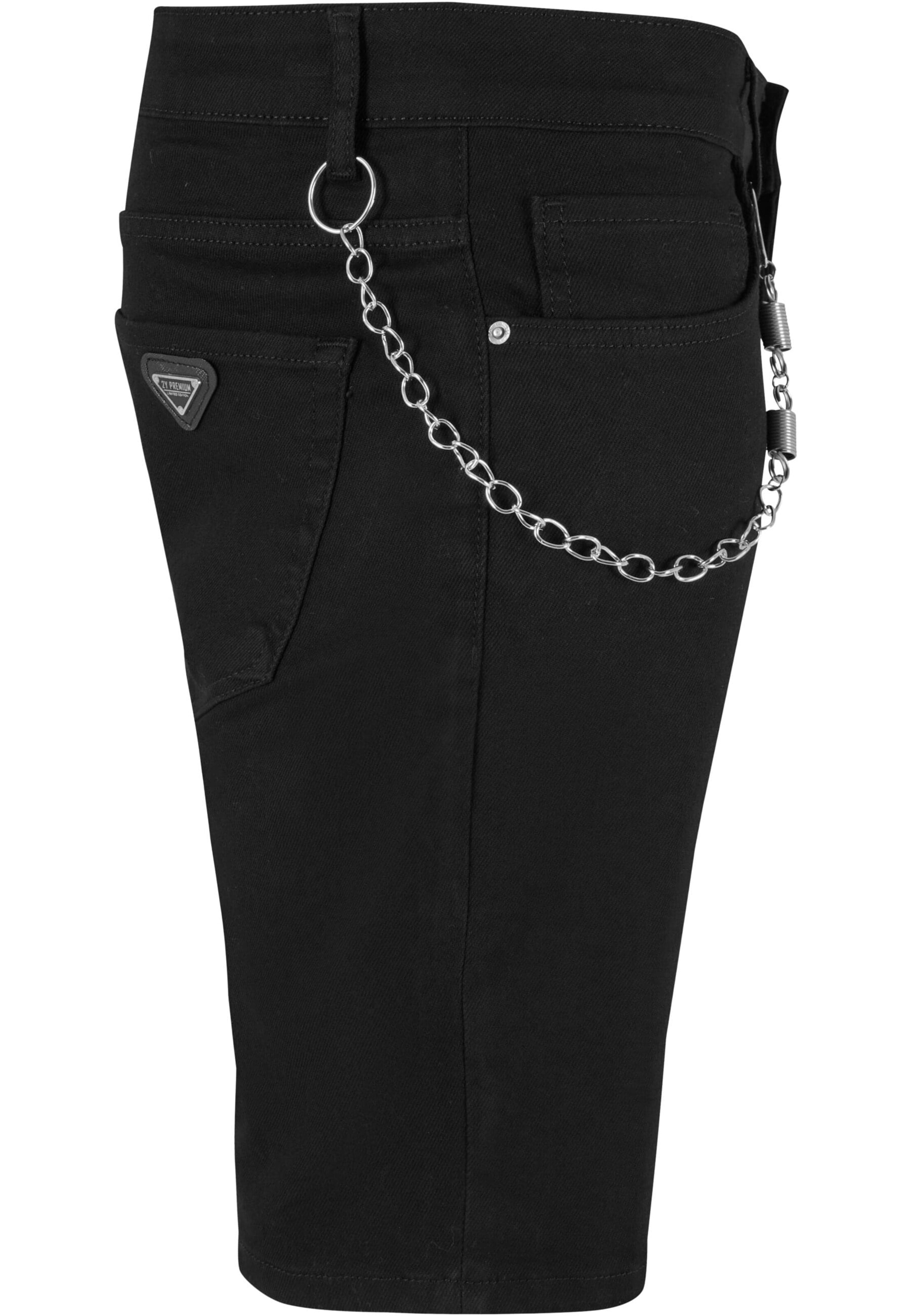 2Y Premium Regular Jeans in Zwart