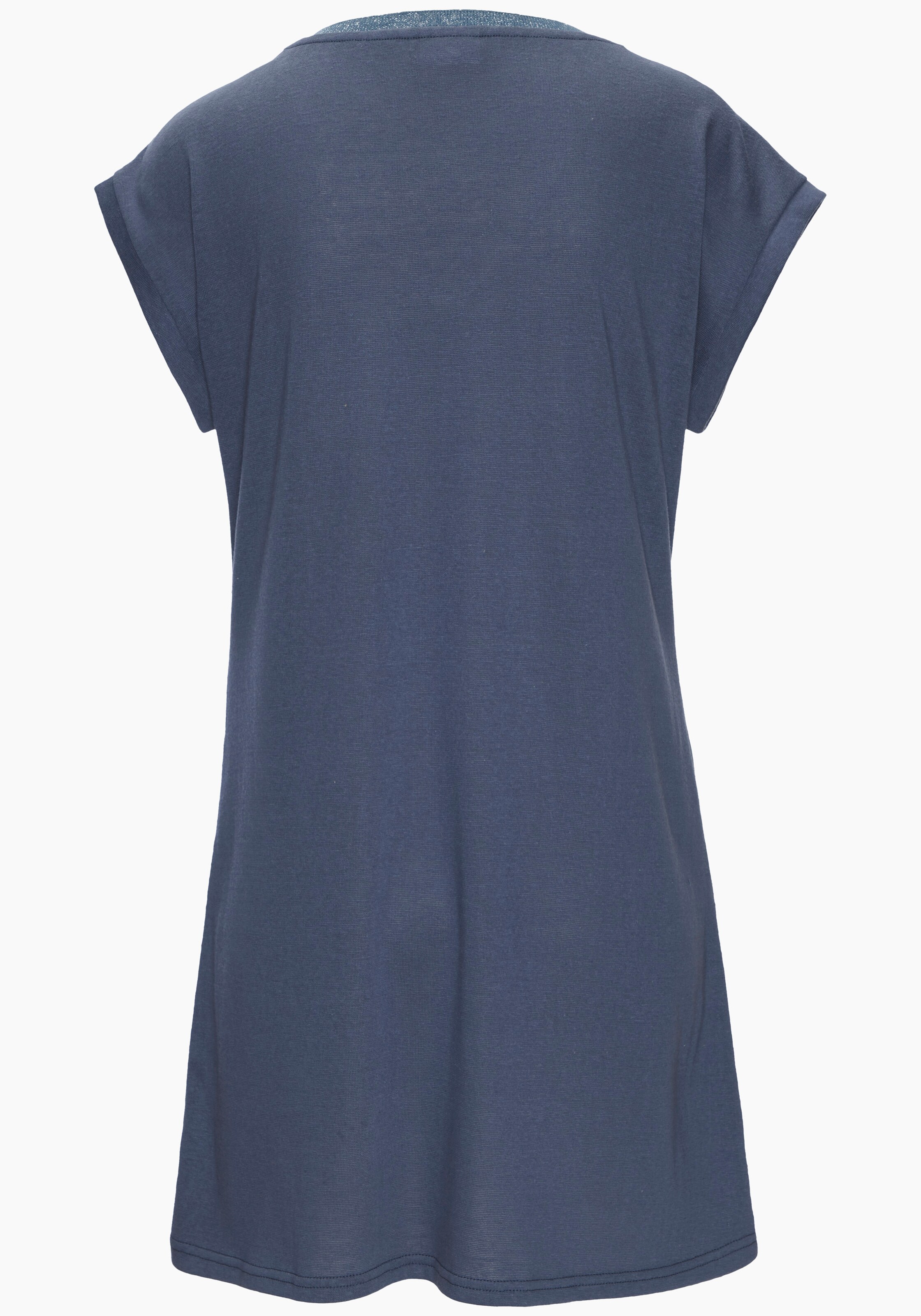BEACH TIME Shirt in Blue