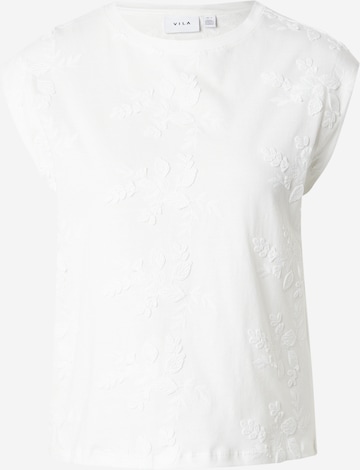 VILA Top - Biela: predná strana