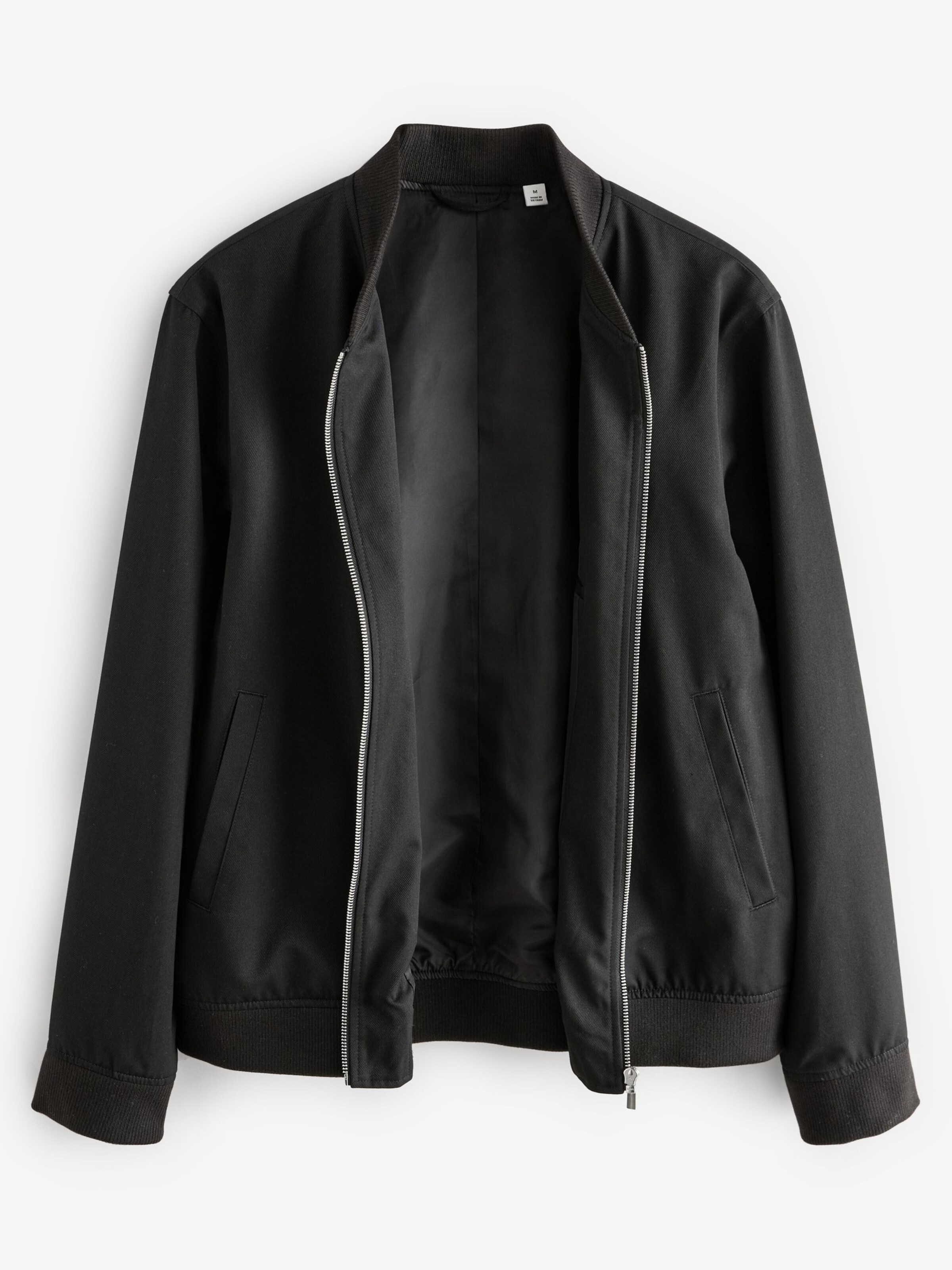 Geacă de primăvară-toamnă de la Next pe negru