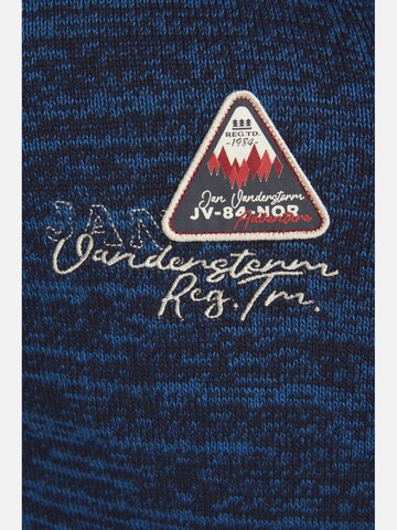 Jan Vanderstorm Knit Cardigan ' Apke ' in Blue