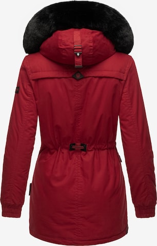 NAVAHOO Winterparka in Rood