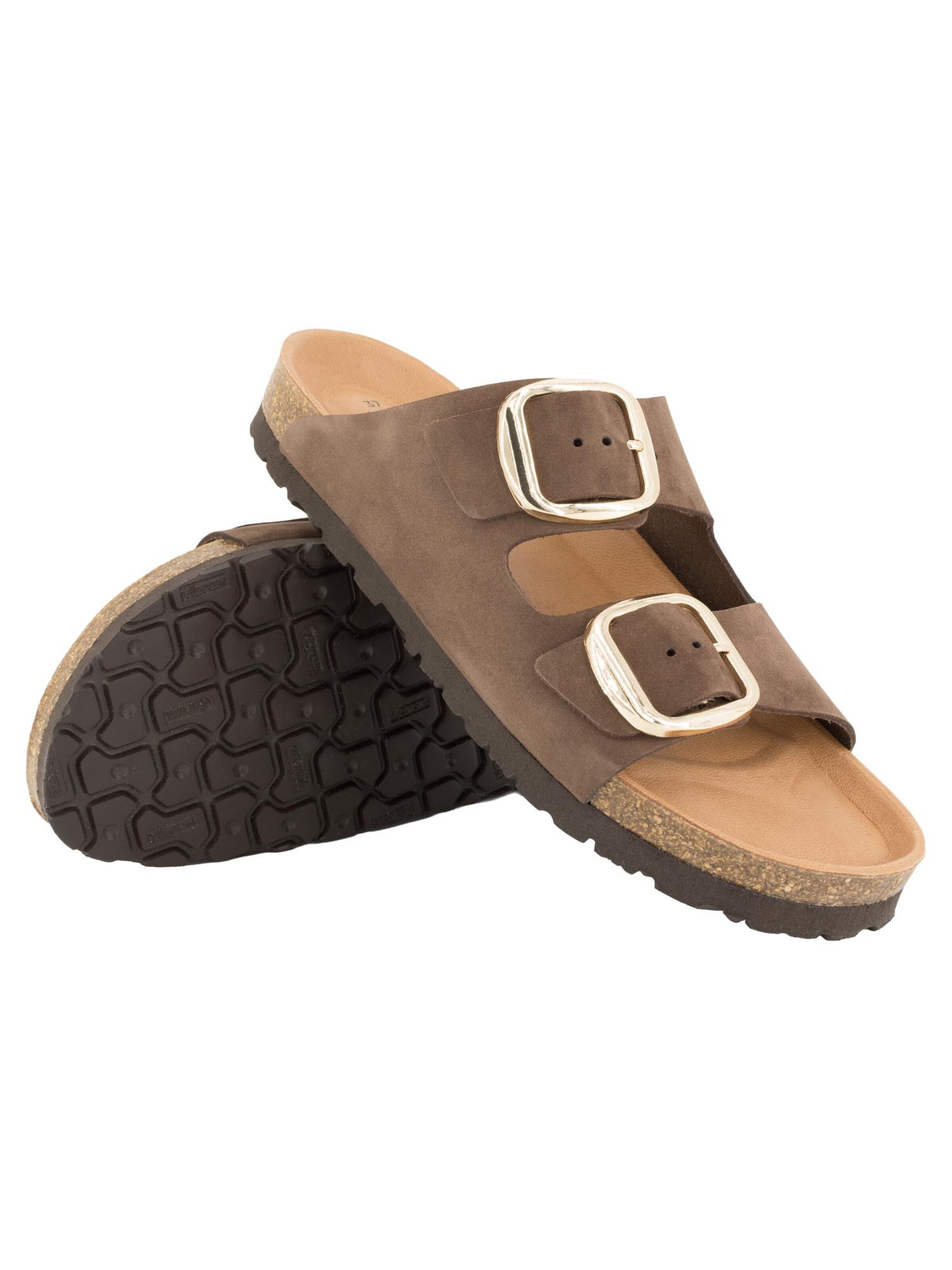 Piece Of Mind Pantolette 'Comfort'‌‌‌‌‌‌‌‌ in Braun