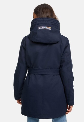 NAVAHOO Parka zimowa w kolorze niebieski