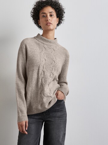 STREET ONE Pullover in Beige: Vorderseite