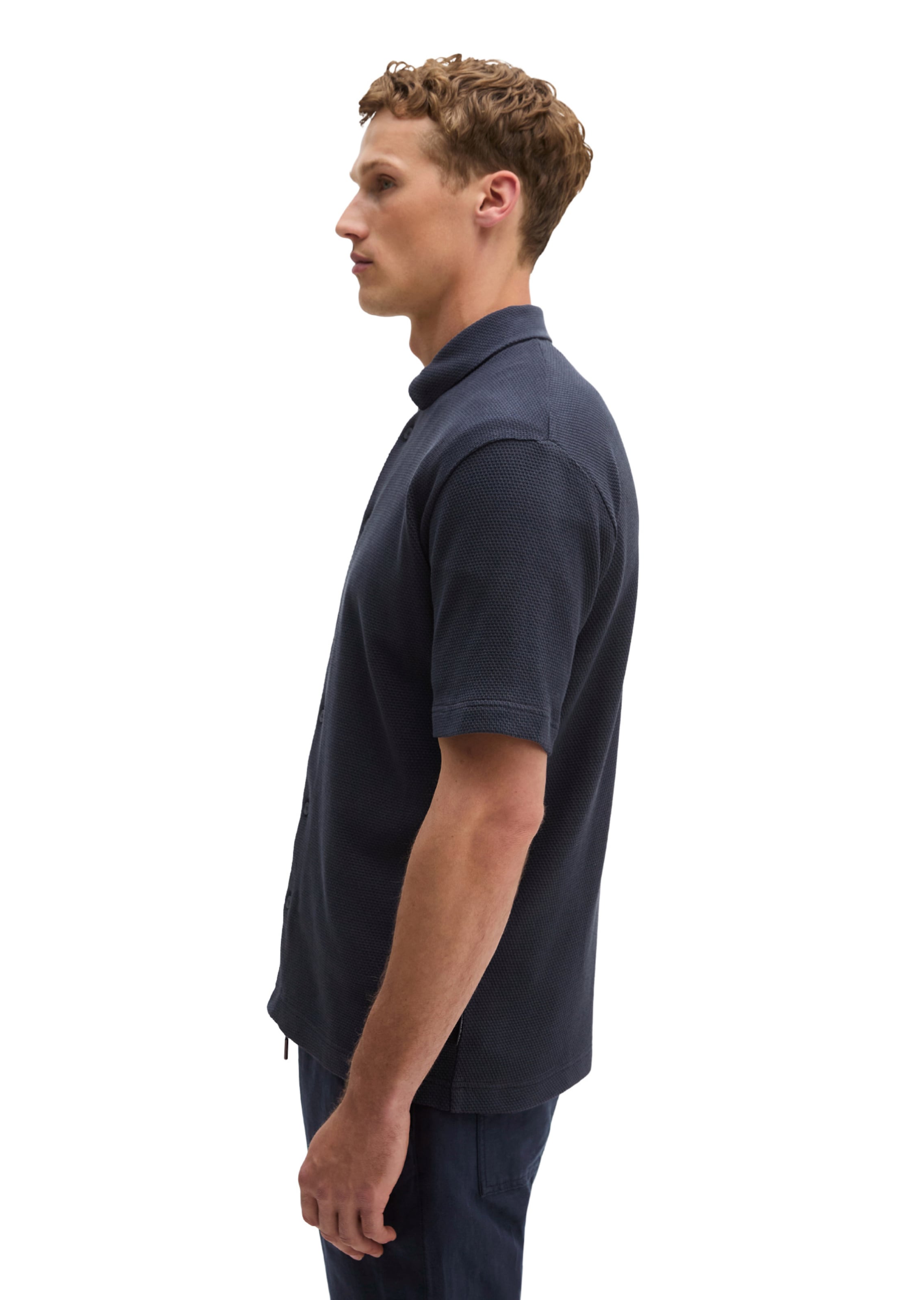Marc O'Polo Regular fit Overhemd in Blauw