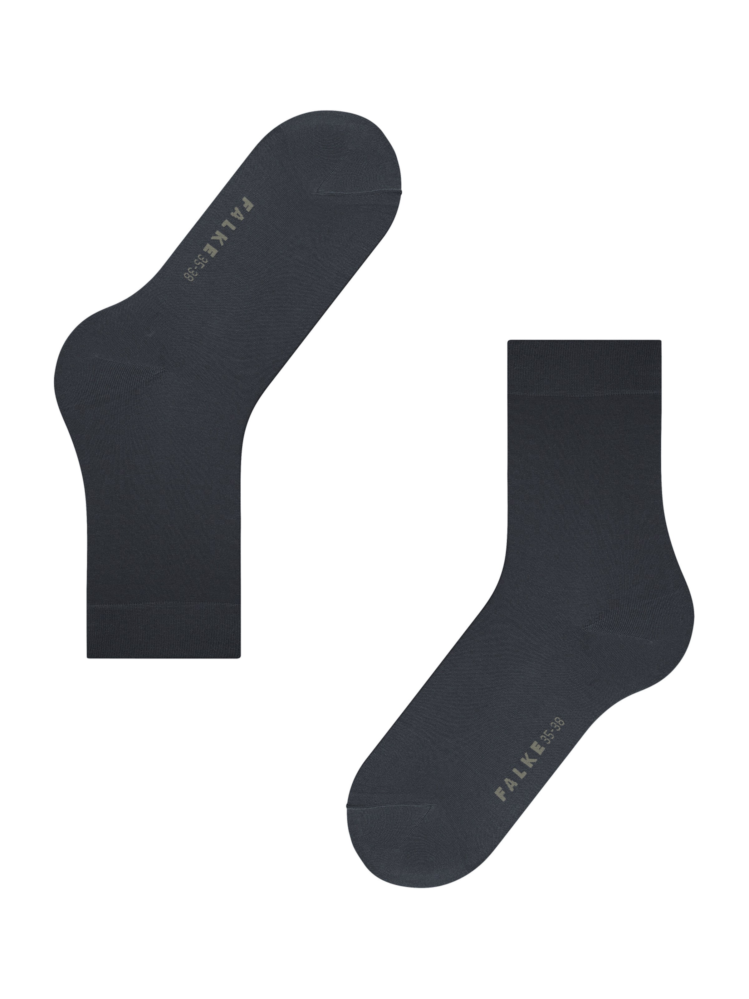 FALKE Sockor 'Cotton Touch' i grå