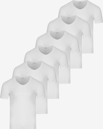 Ragman Undershirt 'Basic' in White: front